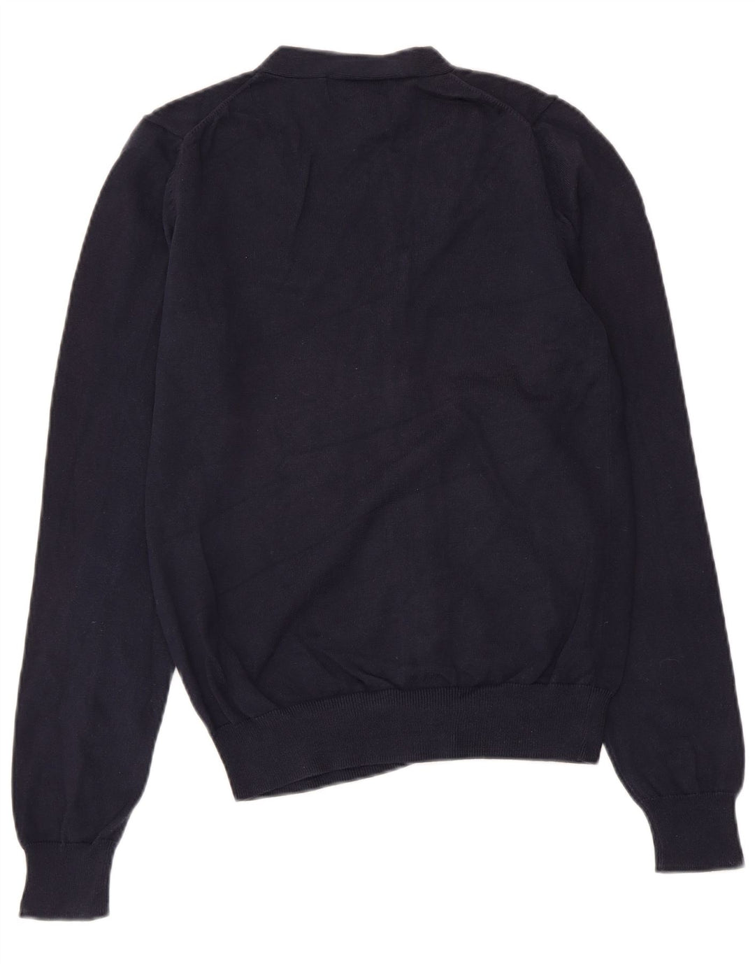 LYLE & SCOTT Womens Cardigan Sweater UK 10 Small Navy Blue