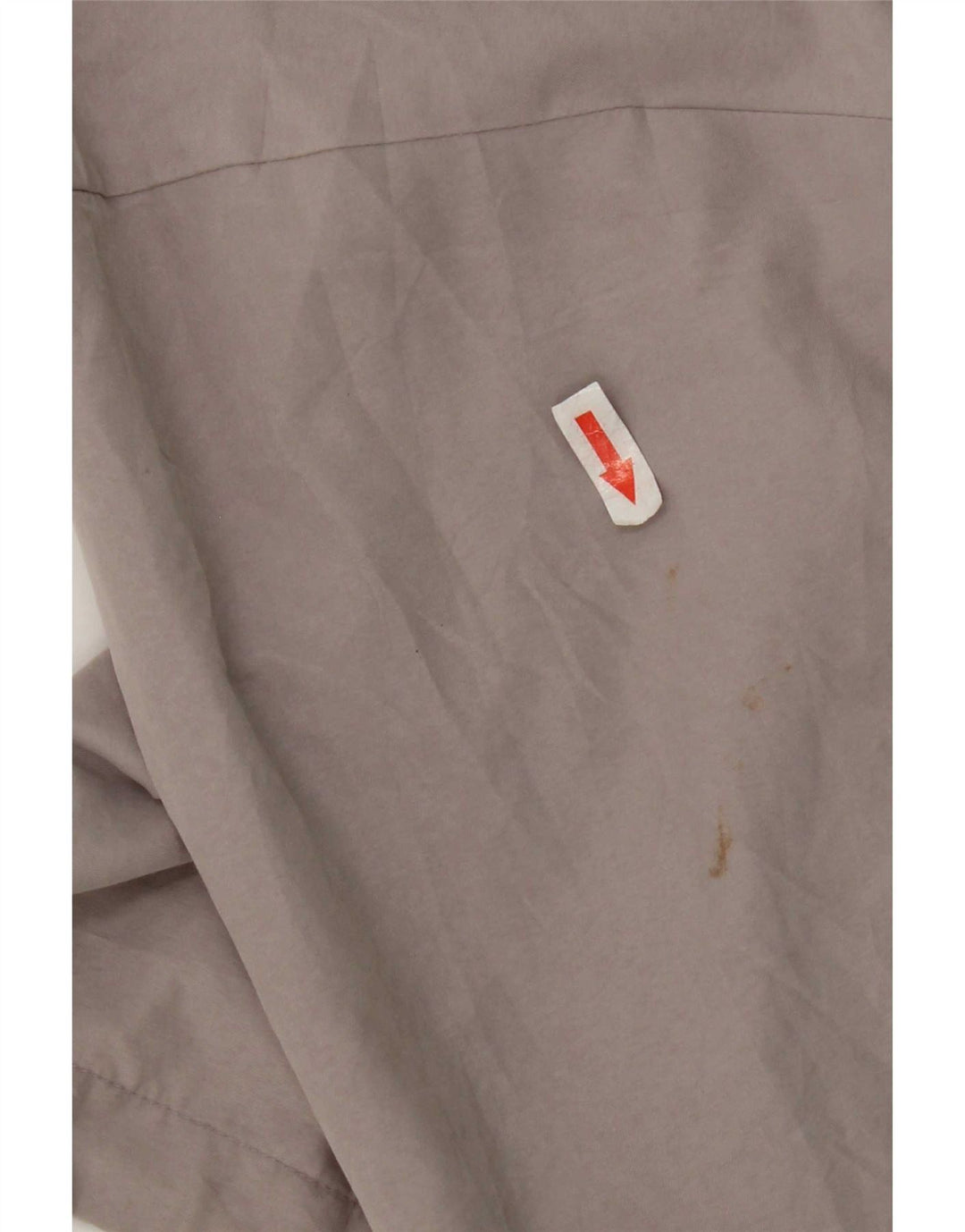 Jaqueta de chuva masculina Champion UK 42 XL cinza colorblock poliéster