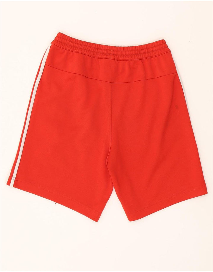 ADIDAS Mens Graphic Sport Shorts Pequeno Poliéster Vermelho