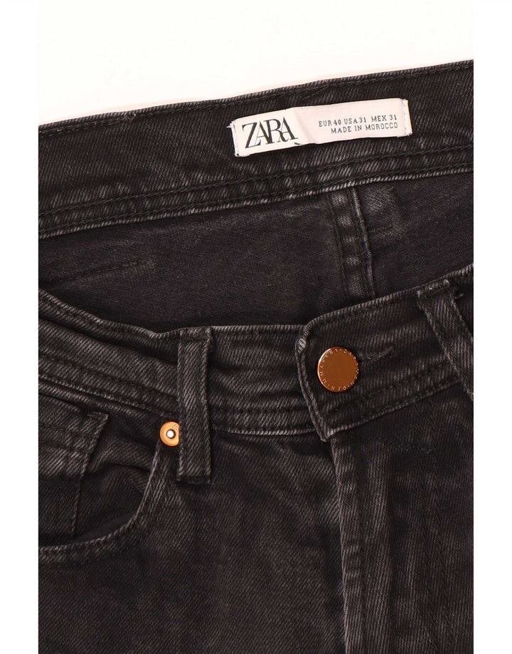 Zara Mens Slim Jeans EU 40 Médio W31 L30 Preto