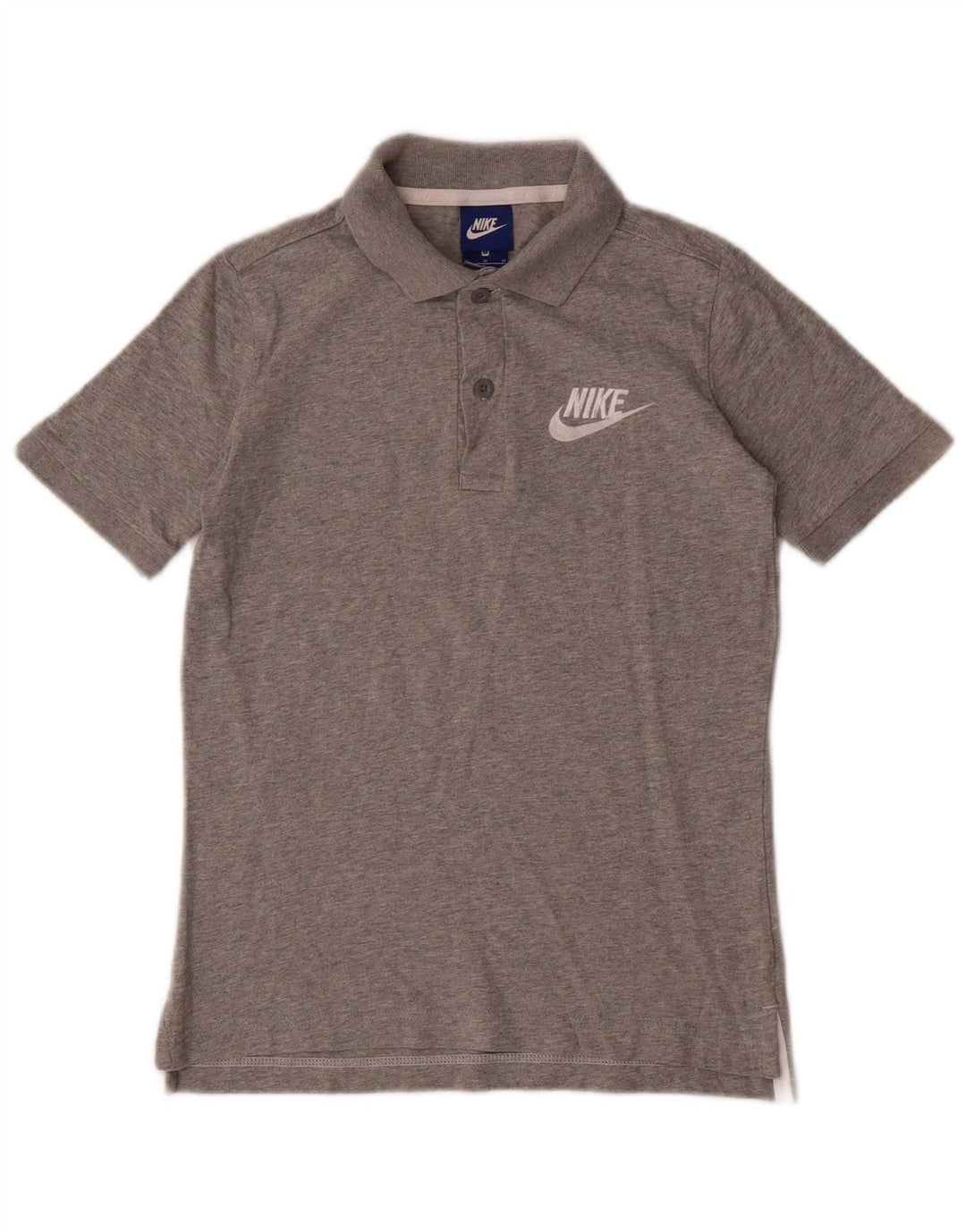 Camisa polo masculina NIKE 10-11 anos cinza médio