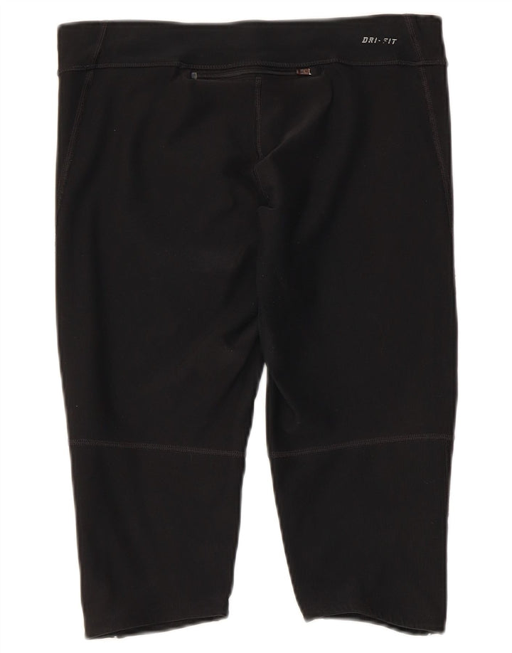 Leggings Nike Dri Fit Capri UK 12 Médio Preto Poliéster