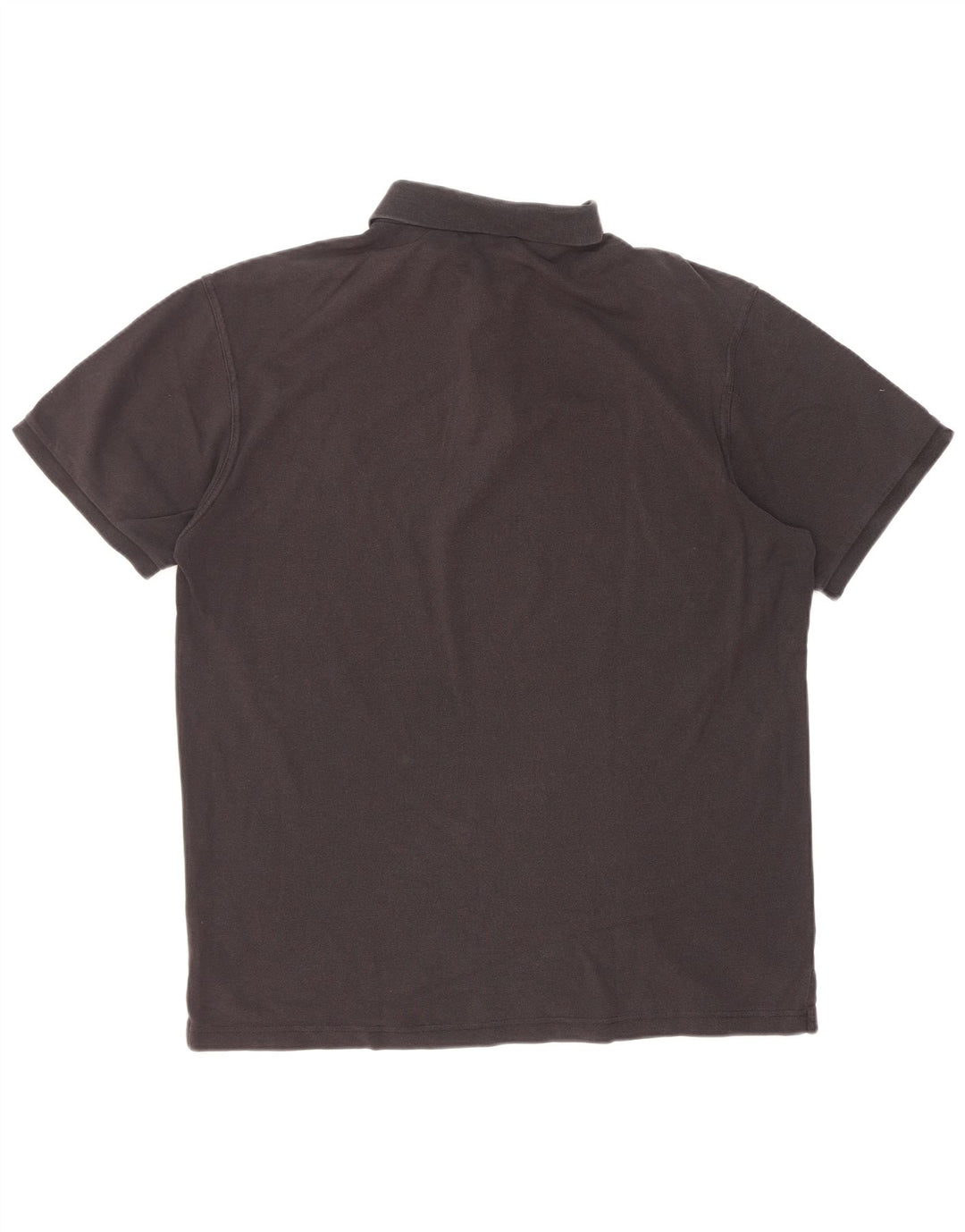 Camisa polo masculina Gant Regular Fit grande algodão preto