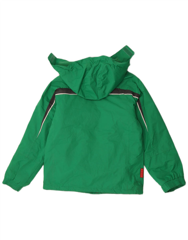 Jaqueta corta-vento Mountain Warehouse Boys 11-12 anos verde colorblock