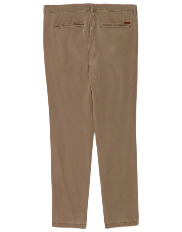 Calça masculina Jack & Jones Marco Slim Chino W34 L32 algodão bege
