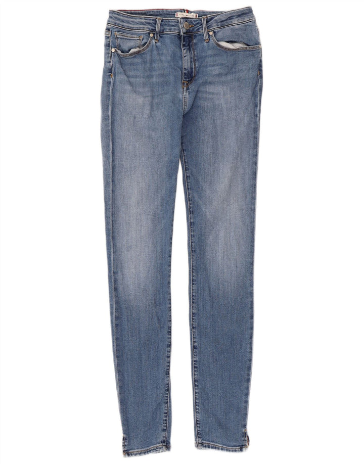 TOMMY HILFIGER Feminino Como Skinny Jeans W28 L29 Azul Algodão