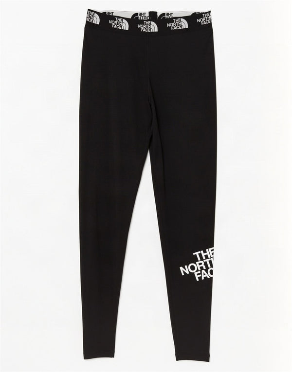 Leggings gráficas femininas The North Face UK 12 algodão preto médio