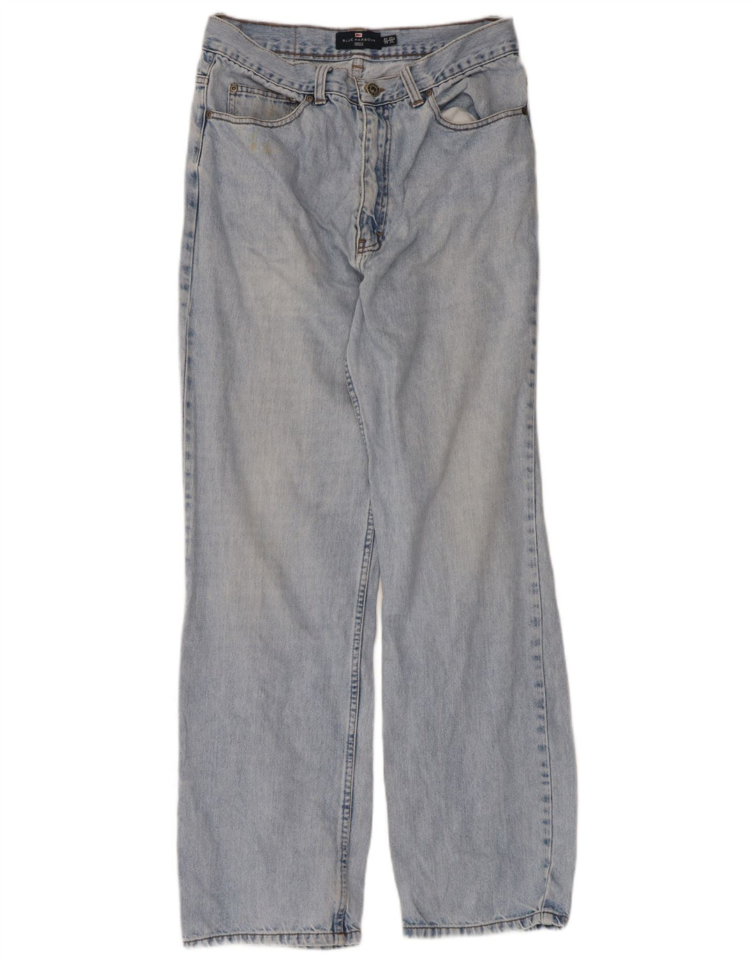 Calça jeans masculina Marks & Spencer Blue Harbor solta W32 L31 algodão