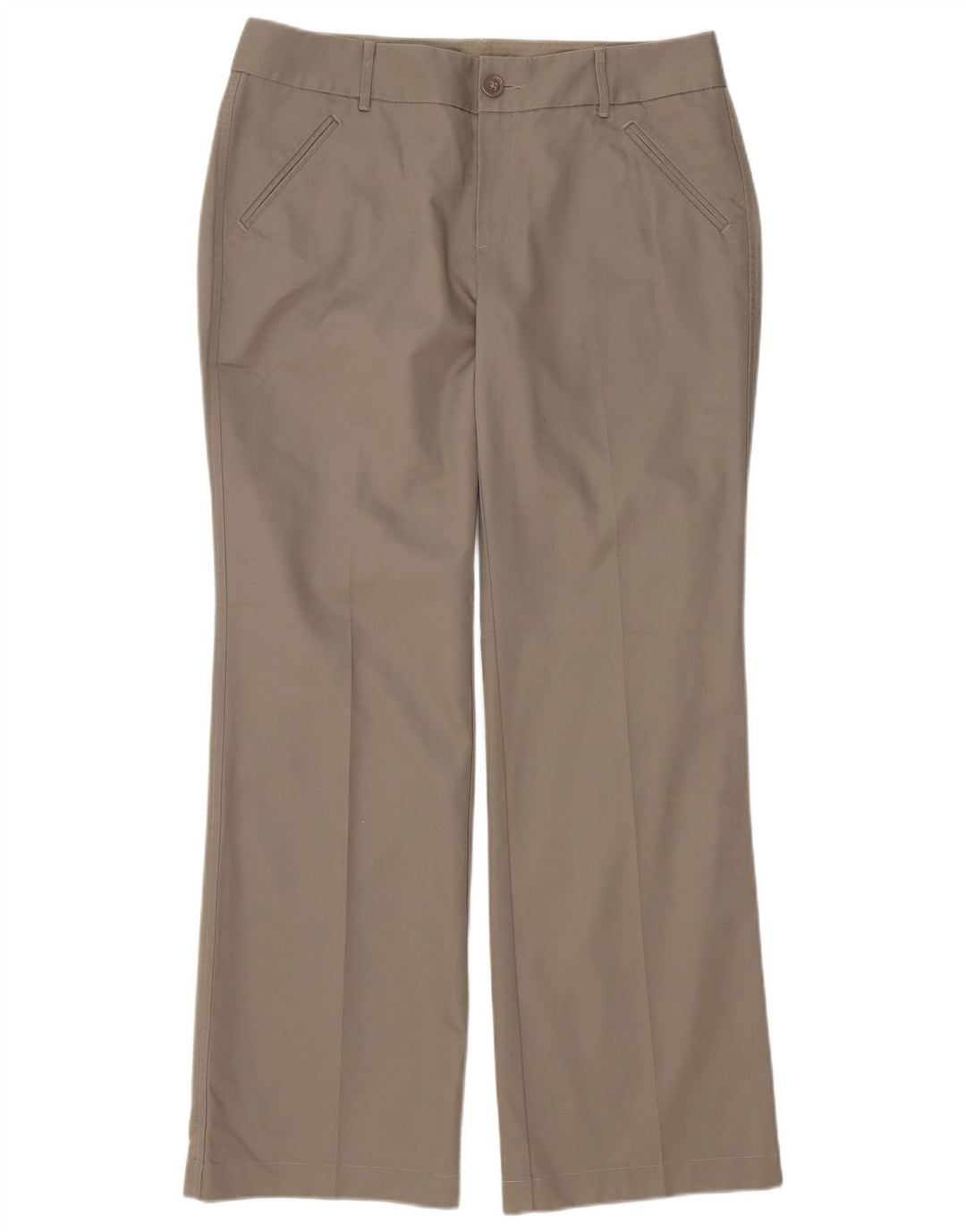 EDDIE BAUER Calça feminina casual Blakely Fit EUA 12 grande W34 L34 cinza