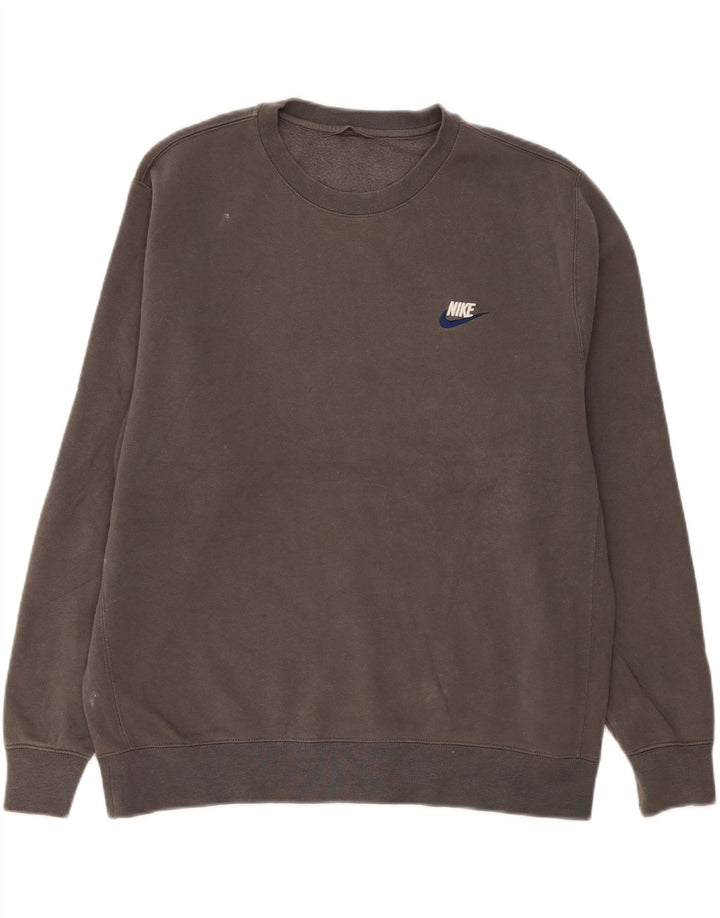 Moletom masculino Nike Jumper XL cinza algodão