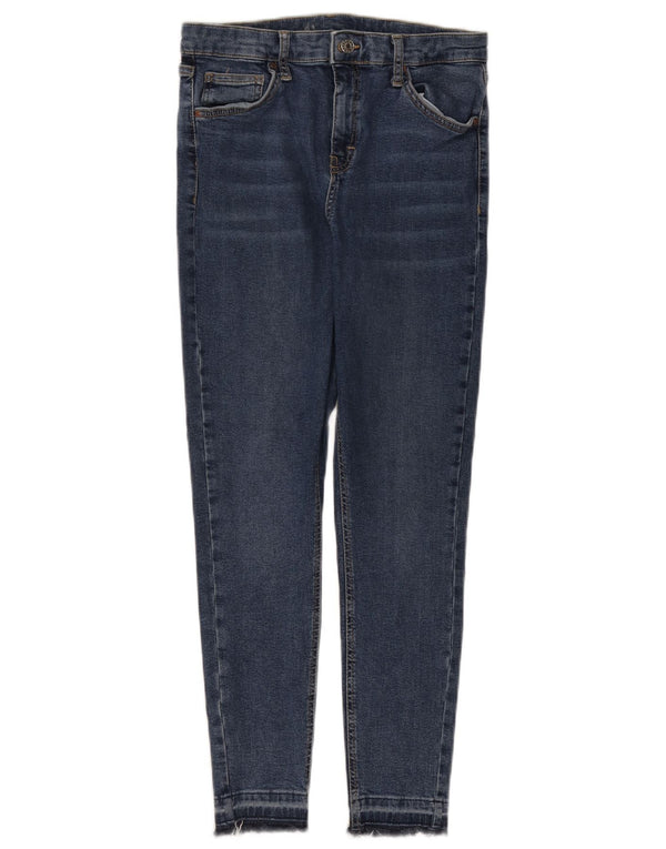 Calça jeans skinny feminina TOPSHOP W32 L25 algodão azul