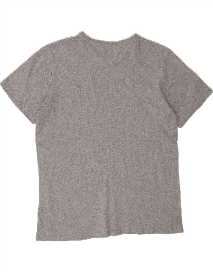 KAPPA Womens T-Shirt Top UK 16 Large Grey Cotton Vintage Kappa and Second-Hand Kappa from Messina Hembry 