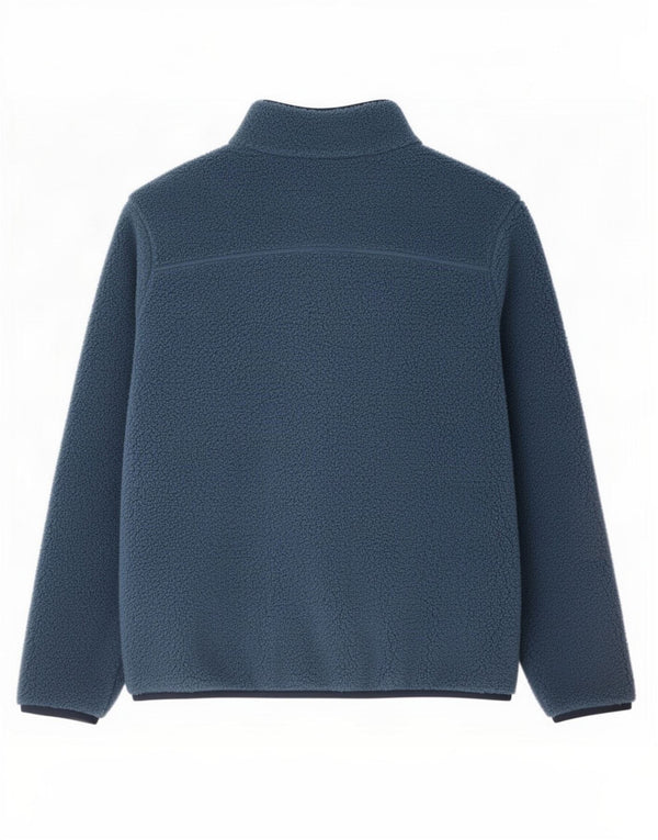 Jaqueta de lã masculina Columbia UK 42 XL azul poliéster