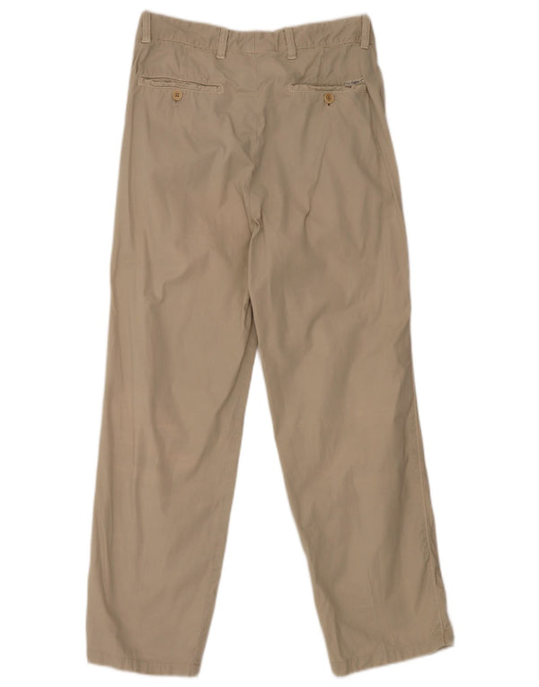 Calça Chino Masculina Ermenegildo Zegna IT 46 XS W27 L28 Algodão Bege
