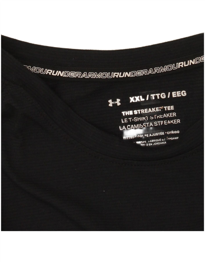 Camiseta masculina Under Armour Top 2XL preta