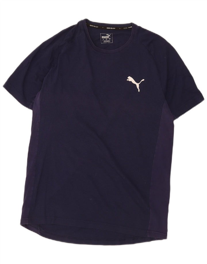 Camiseta masculina Puma grande azul marinho