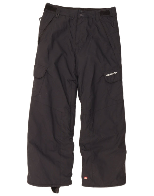 Calças de esqui Quiksilver Boys 13-14 anos preto poliamida