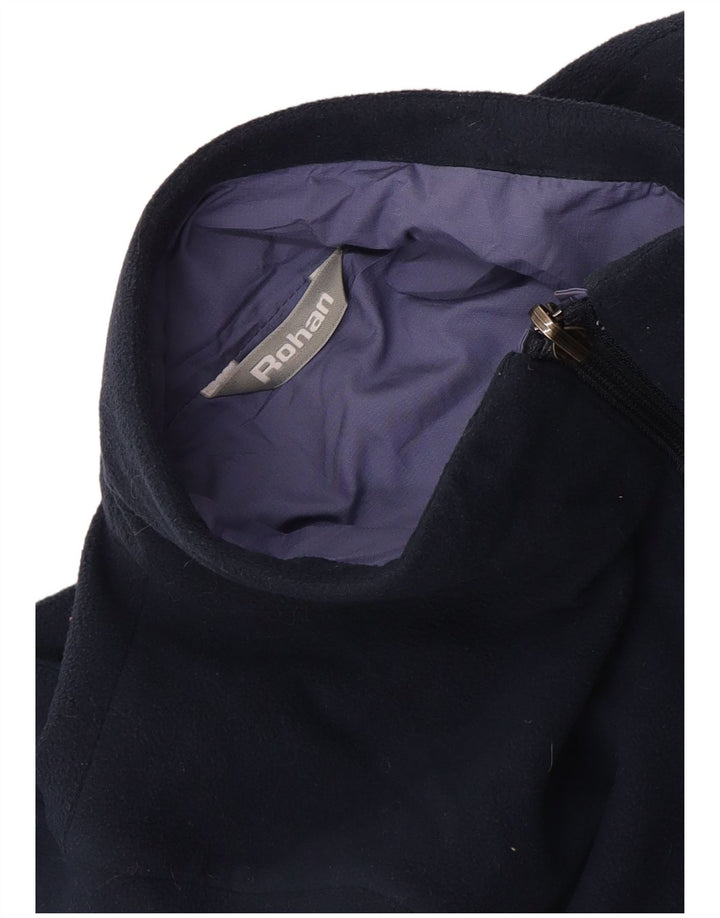 Rohan Womens Fleece Gilet UK 14 Grande Azul Marinho