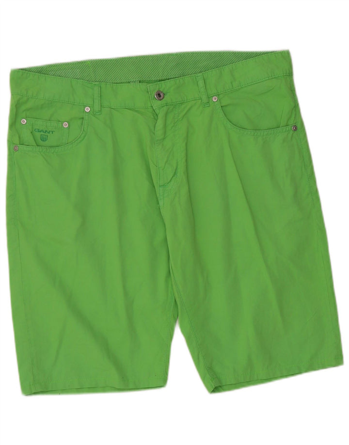 GANT Masculino Tyler Regular Fit Shorts Casual W36 Grande Algodão Verde