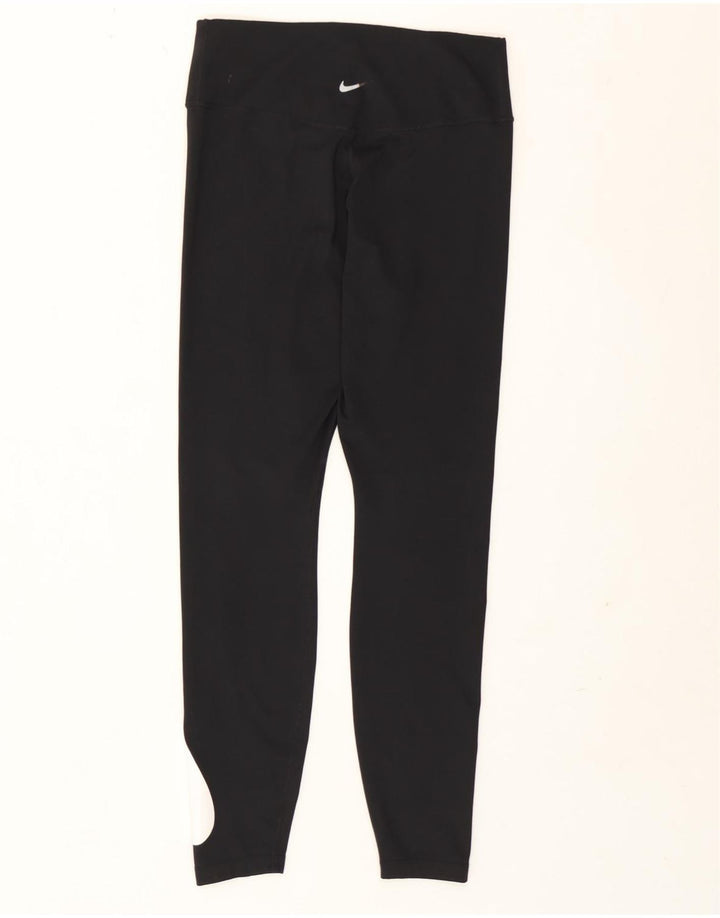 Leggings Nike Dri Fit Graphic UK 12 Médio Preto Poliéster