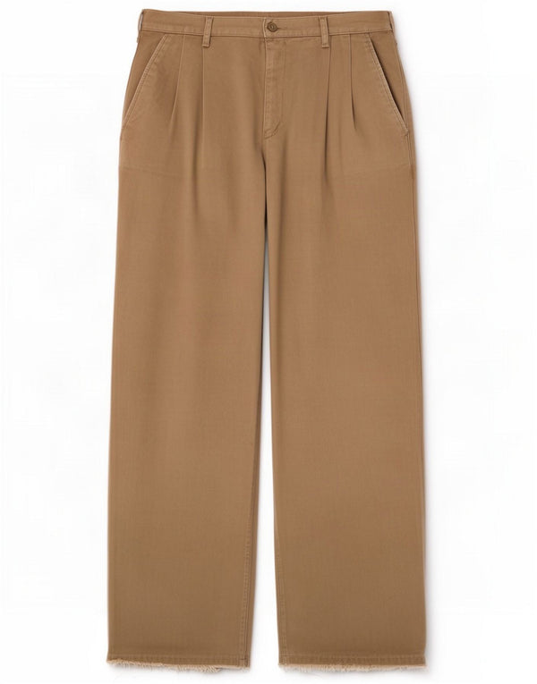 Dockers Mens Pegged Chino Trousers W32 L30 Beige Cotton