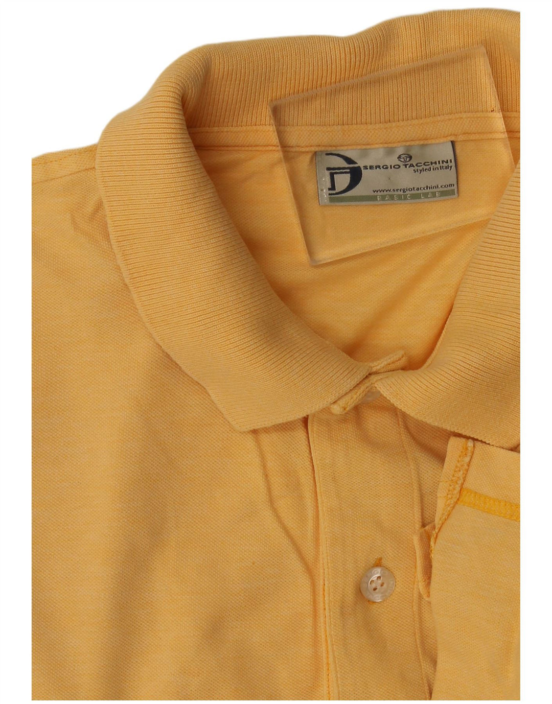 Camisa pólo masculina Sergio Tacchini XL amarela