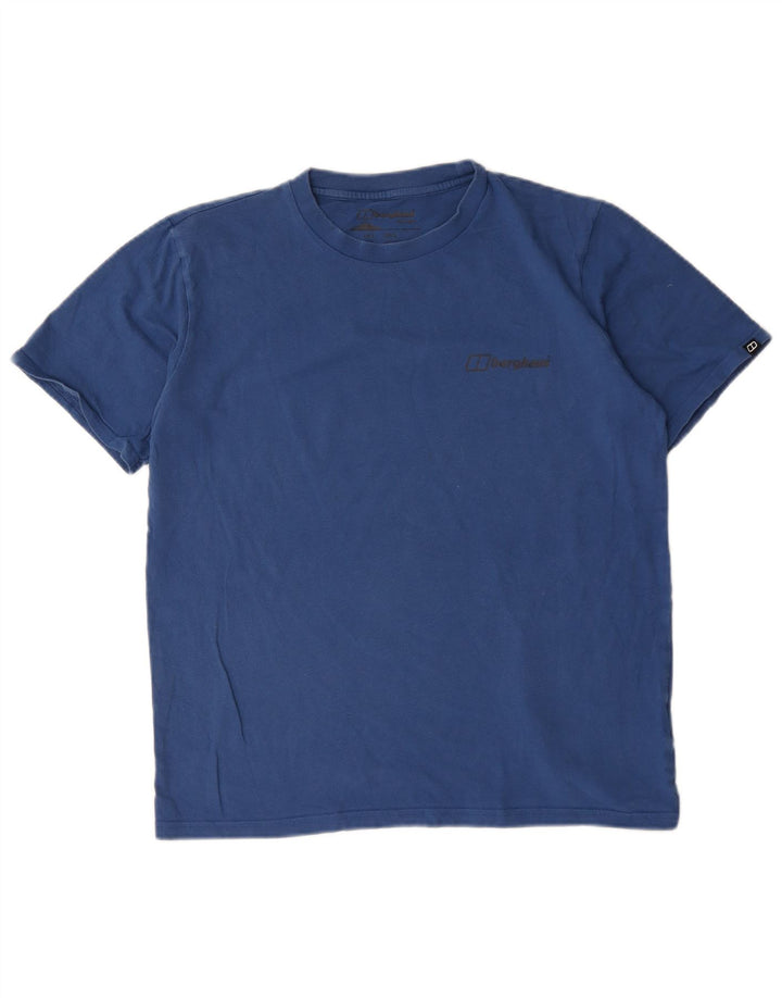 Camiseta masculina Berghaus grande algodão azul