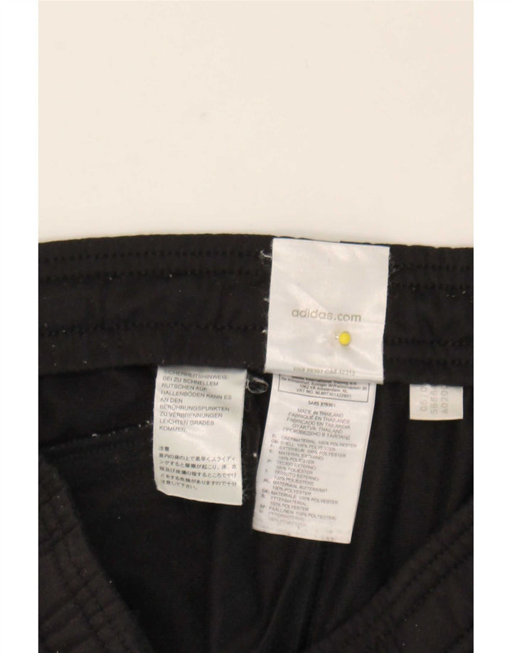 Calça Adidas Mens Treino Pequeno Poliéster Preto