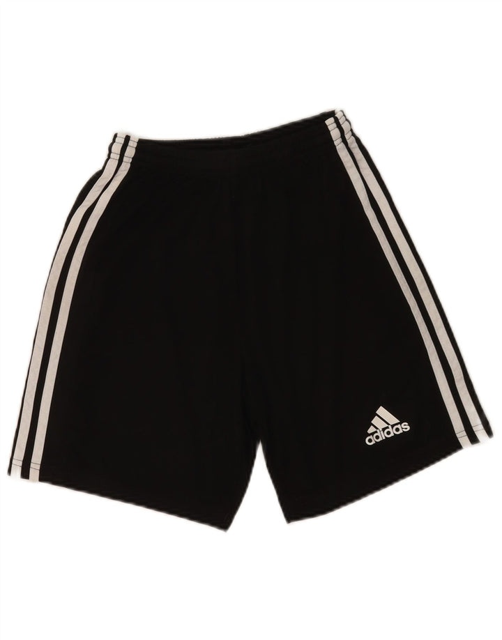 Shorts esportivos femininos Adidas UK 8 pequenos pretos