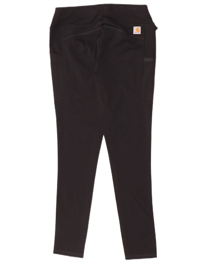 Leggings justas femininas Carhartt US 4/6 pequenas pretas