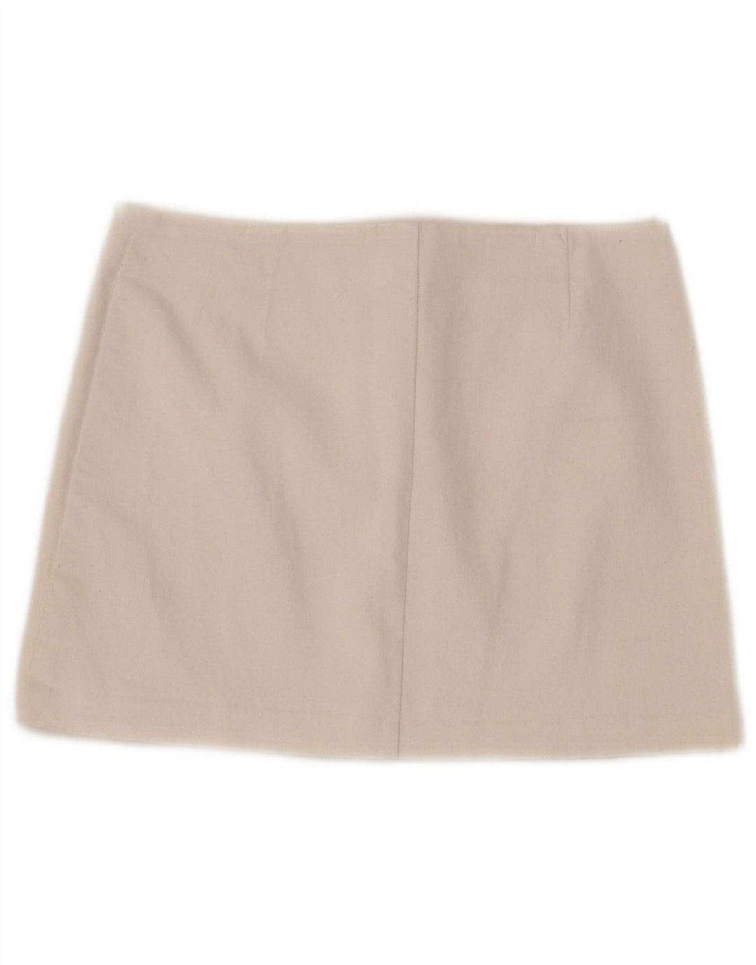 Mini saia feminina Benetton W28 médio branco