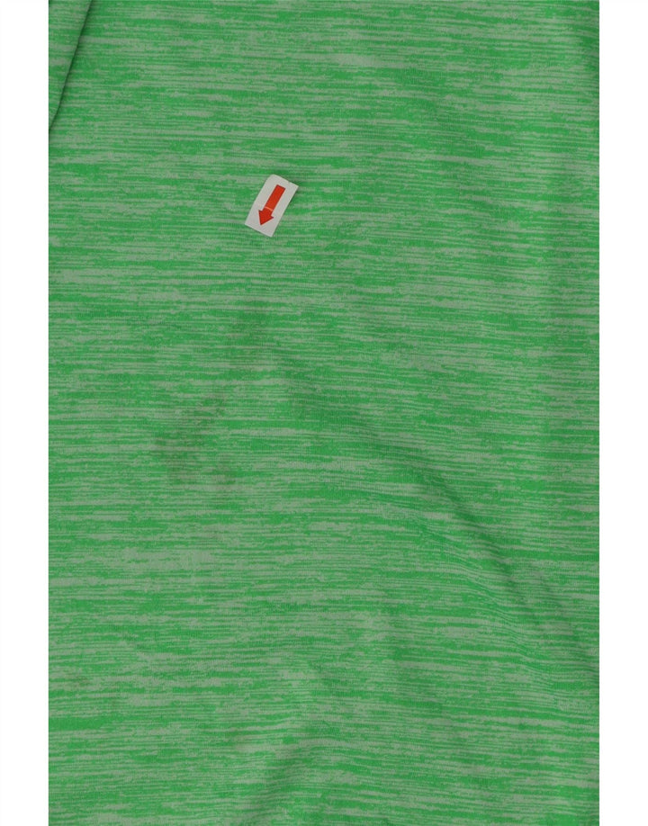 RUSSELL ATLÉTICO Masculino Dri-Power Hoodie Jumper Reino Unido 38/40 Verde Médio