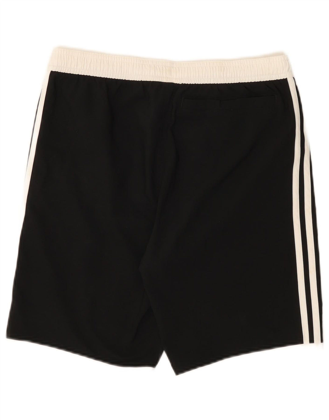 Shorts esportivos masculinos Adidas 13-14 anos preto colorblock poliéster
