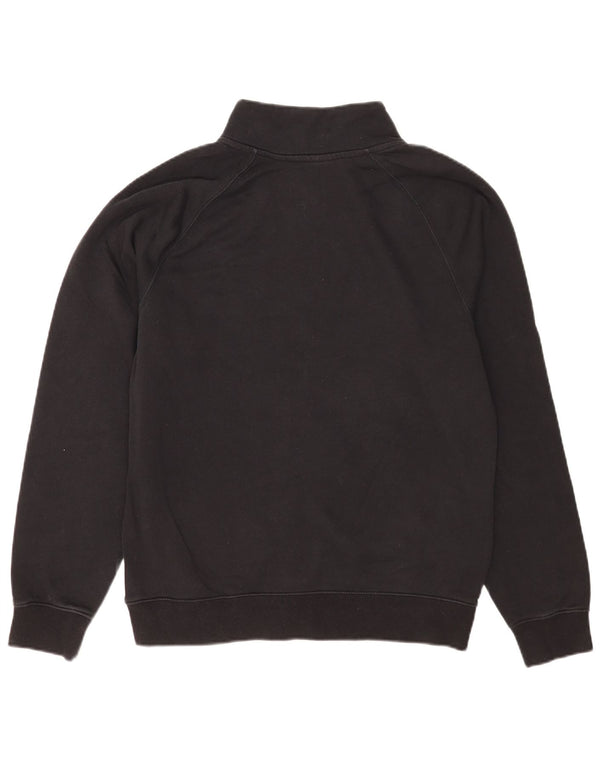 Nike Mens Treino Top Jaqueta Médio Algodão Preto