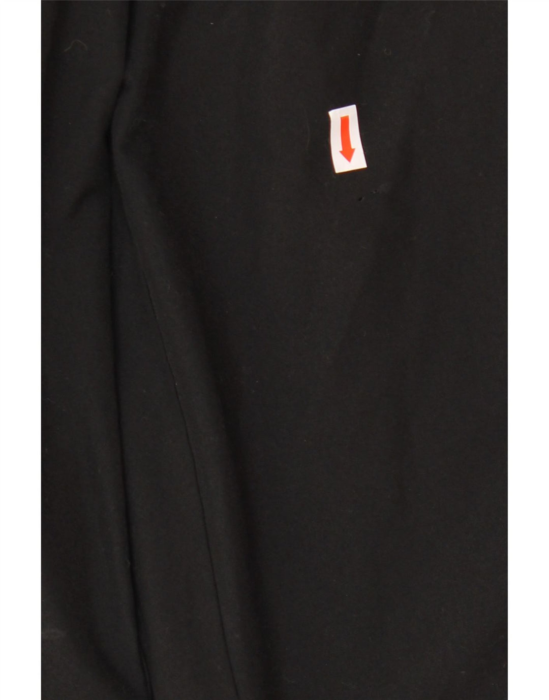 Calça de treino masculina Adidas grande poliéster preto