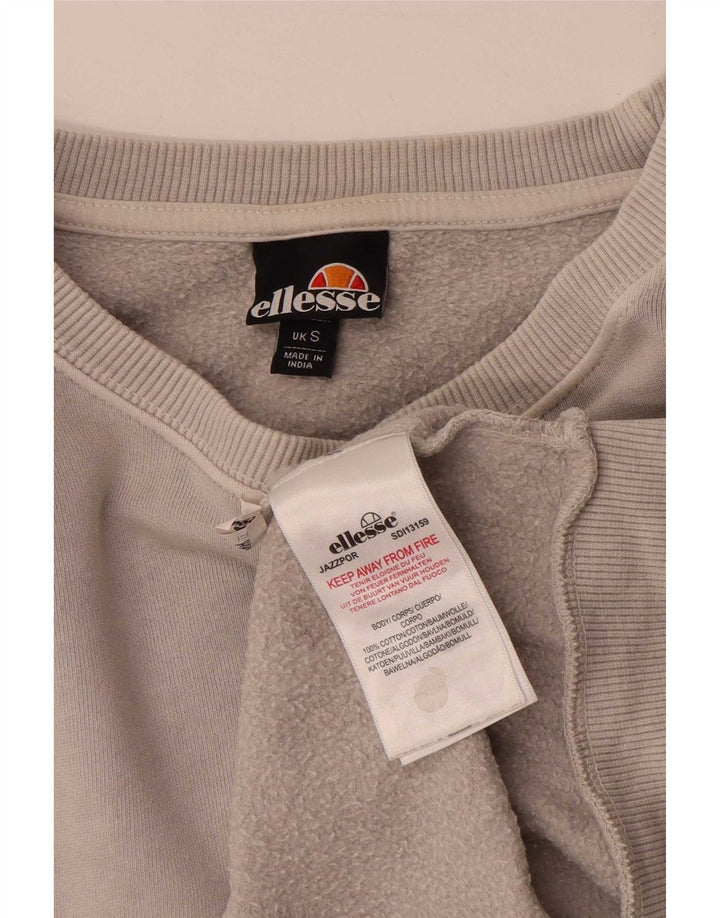 Fila Moletom Masculino Jumper Pequeno Algodão Cinza