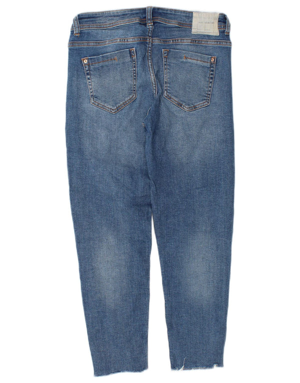 Zara Jeans Slim Feminino EU 34 2XS W24 L23 Azul