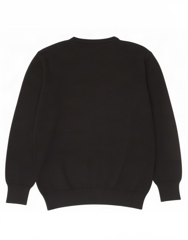 Suéter masculino Dockers com gola redonda 2XL algodão preto