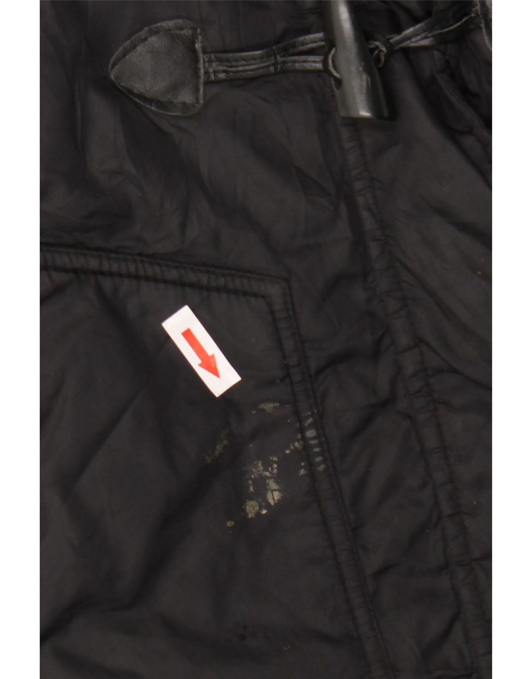Casaco acolchoado feminino Calvin Klein Jeans UK 14 médio preto