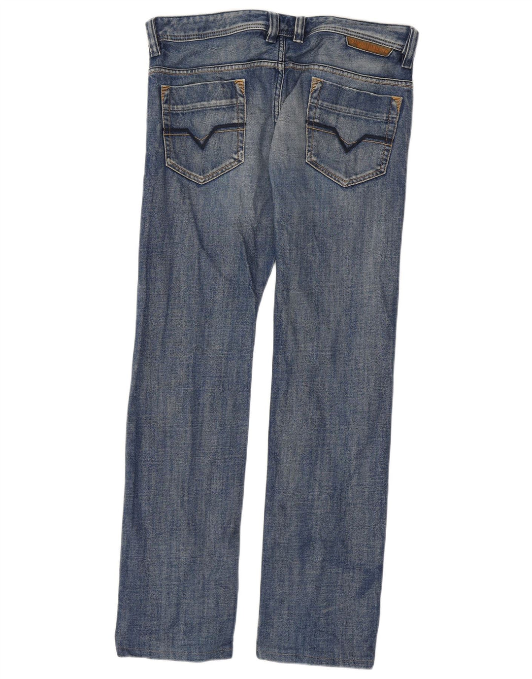 Jeans retos masculinos Diesel W32 L32 algodão azul