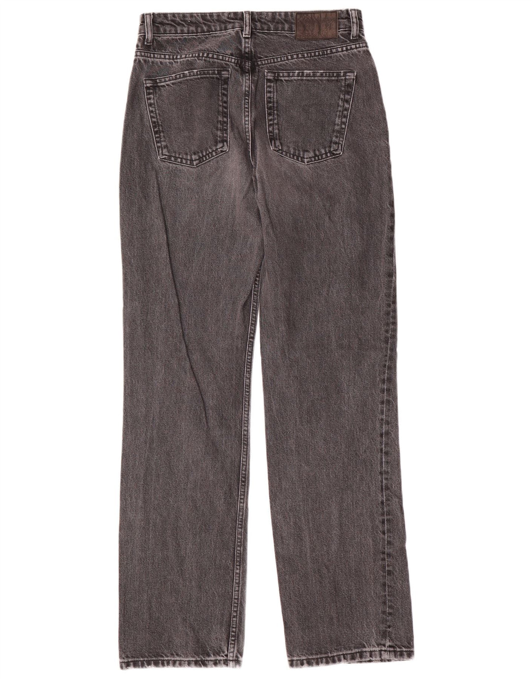 Calça jeans reta feminina Zara EU 38 pequena W28 L32 cinza