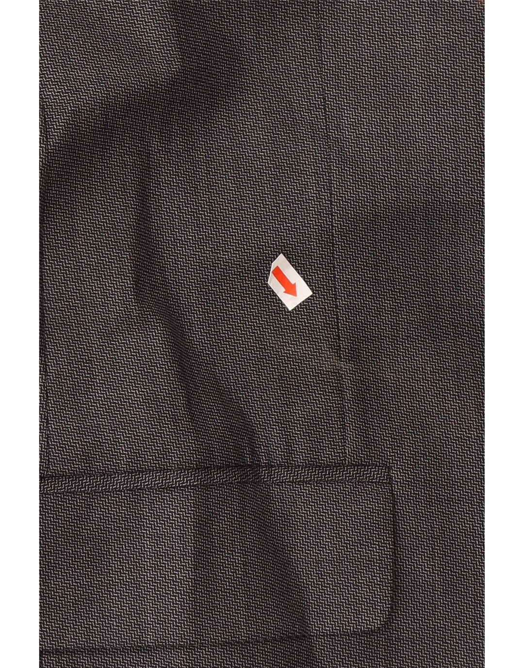 Jaqueta blazer masculina de 2 botões Marks & Spencer Reino Unido 46 XL lã cinza