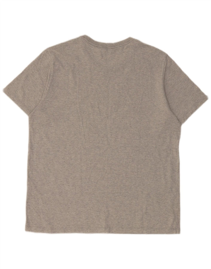 Camiseta masculina Levi's grande algodão cinza