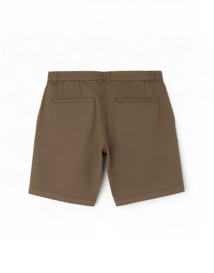 Shorts Chino Masculino Regular Fit da Dack IT 48 Médio W32 Linho Cáqui
