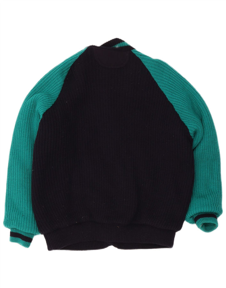 Jaqueta bomber masculina Rodrigo IT 48 Medium Black Colourblock