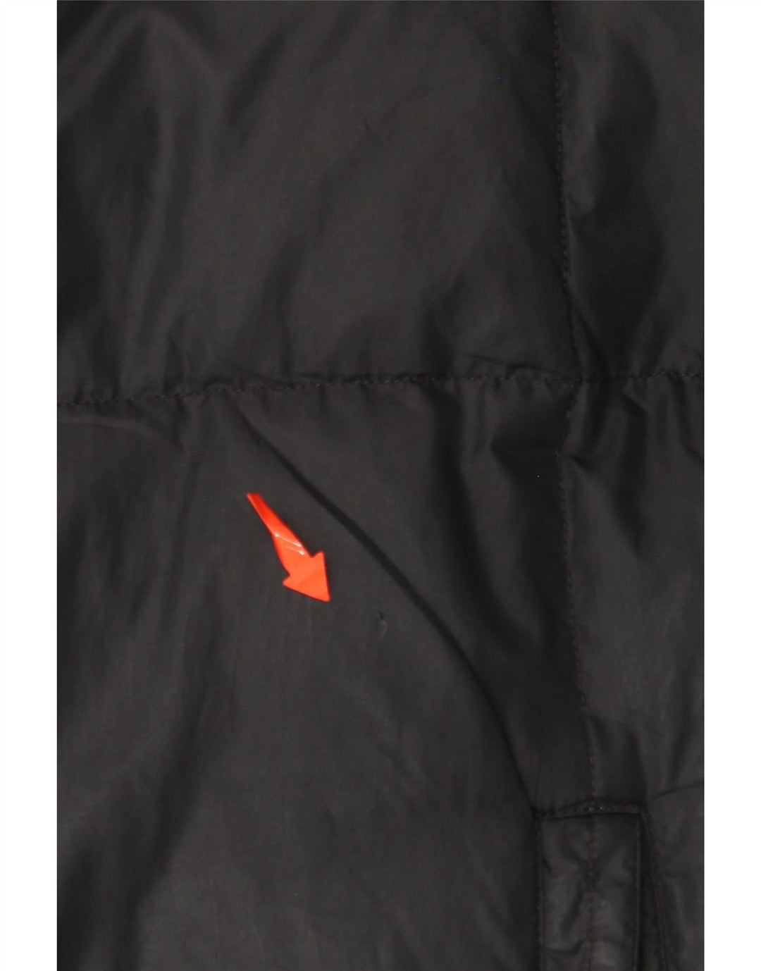 Jaqueta masculina acolchoada com capuz TOMMY HILFIGER UK 42 XL poliéster preto