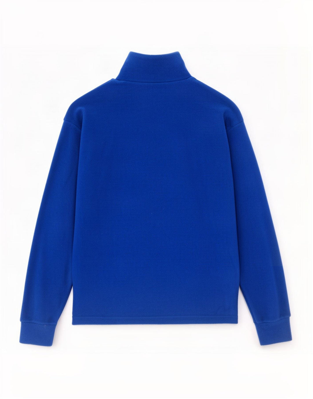 Fila Mens Zip Neck Fleece Jumper IT 52 Grande Azul Poliéster
