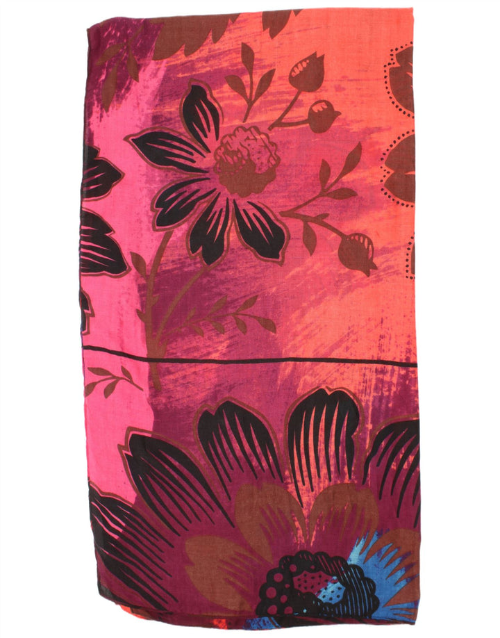 Desigual Lenço Retângulo Feminino Gráfico Tamanho Único Multicolorido Boêmio