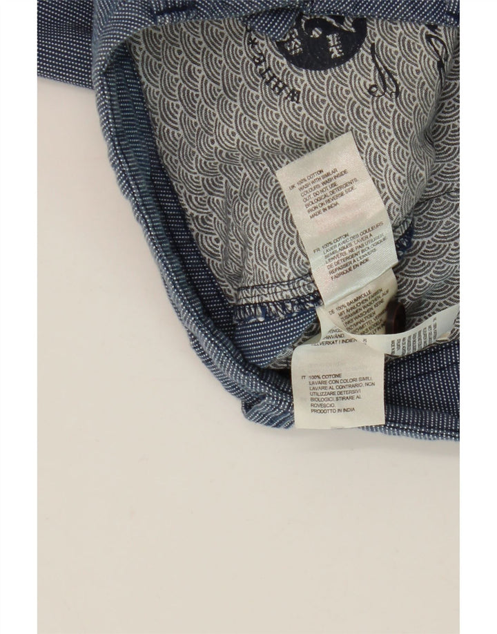Shorts Chino Masculino White Stuff W32 Algodão Azul Médio