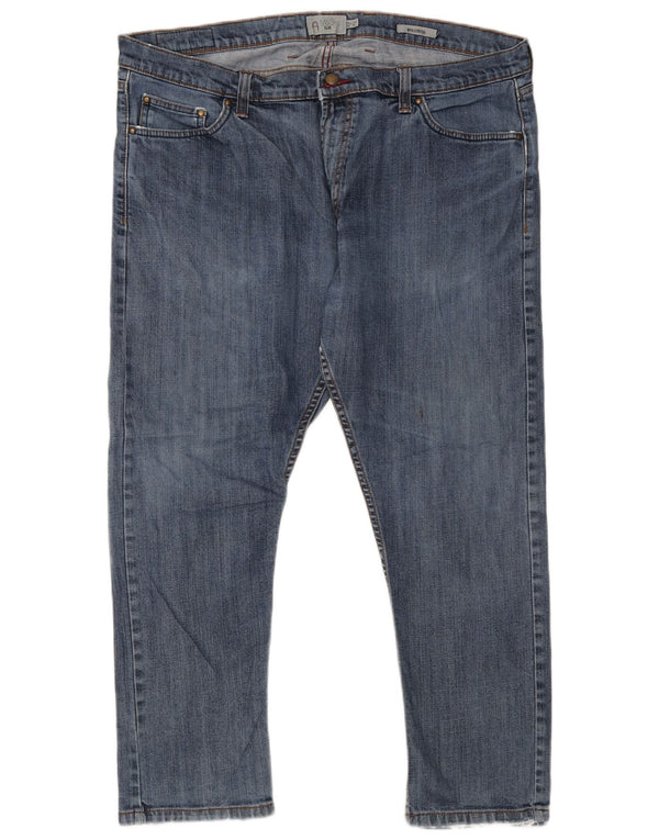Marks & Spencer Mens Slim Jeans W40 L29 Azul Algodão